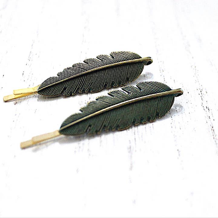 Alfinetes de cabelo dourado, Pino 2 Pin Bobby Gold Pin 2 Pc. W por atacado de ShellyCakes