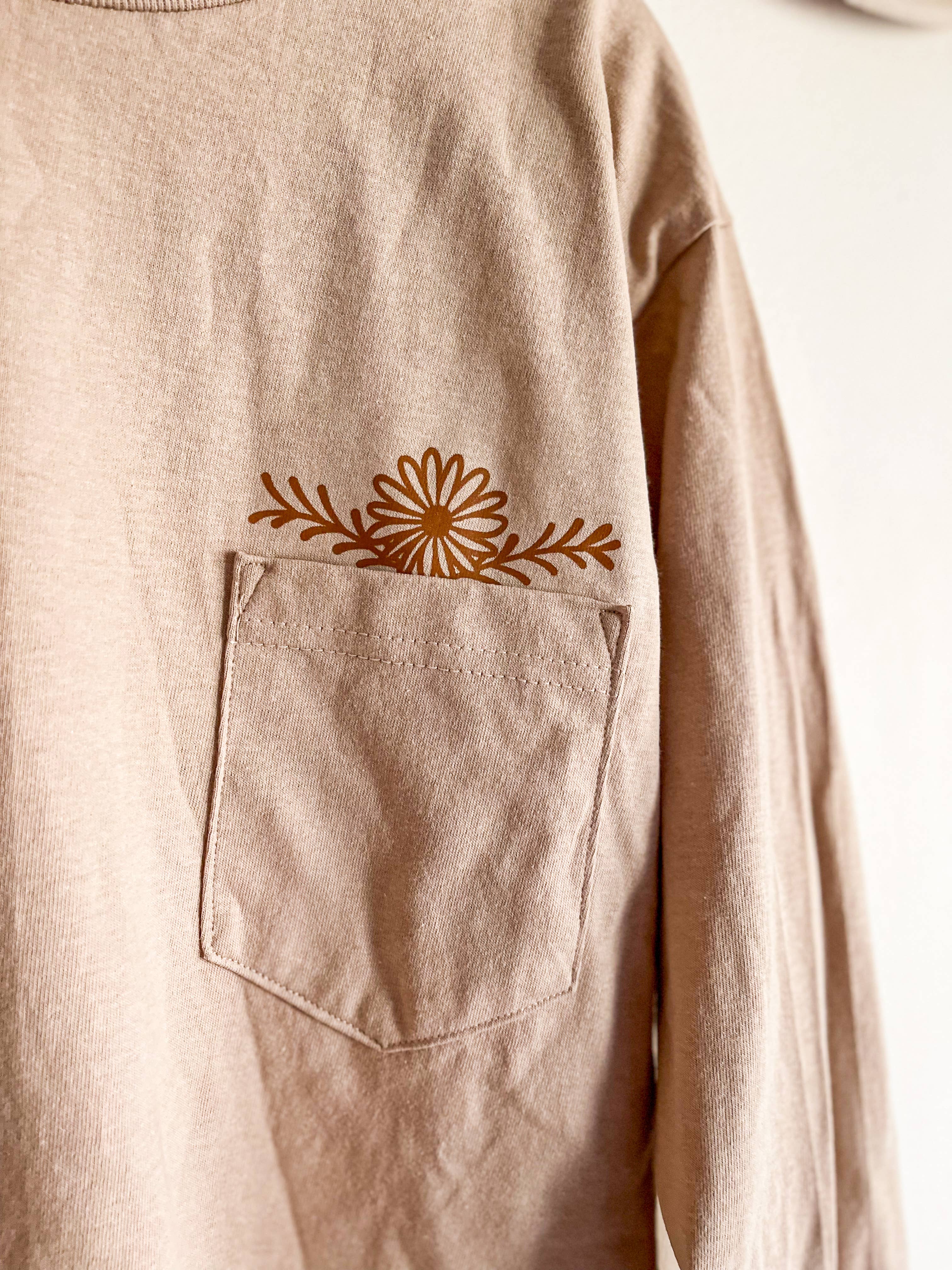 HH and Grace Co - Wholesale Screen Printed T-Shirt - Women's - Yesterday, Today, Forever Hebrews 13:8 Long Sleeve T-Shirt3