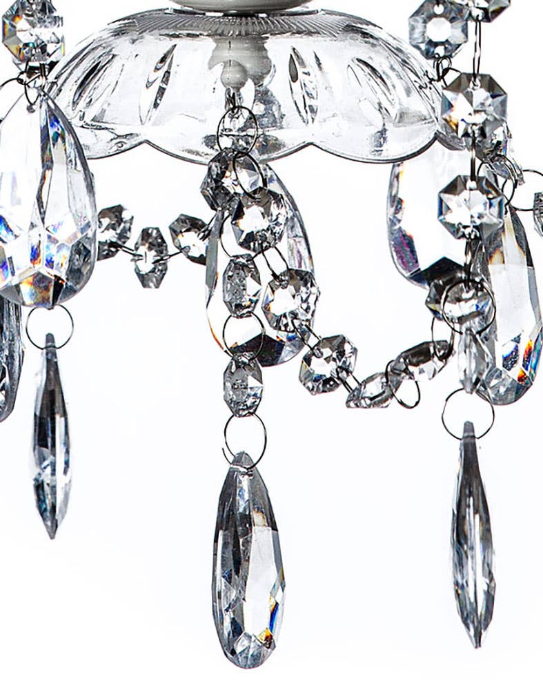 Think Brink - Wholesale Chandelier/Hanging Light - 4 Light Crystal White Plug-in Chandelier8