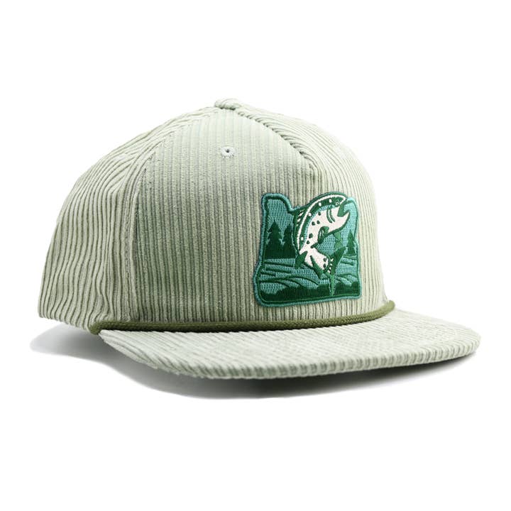 Salmon Cord Hat for wholesale by Patchmarks