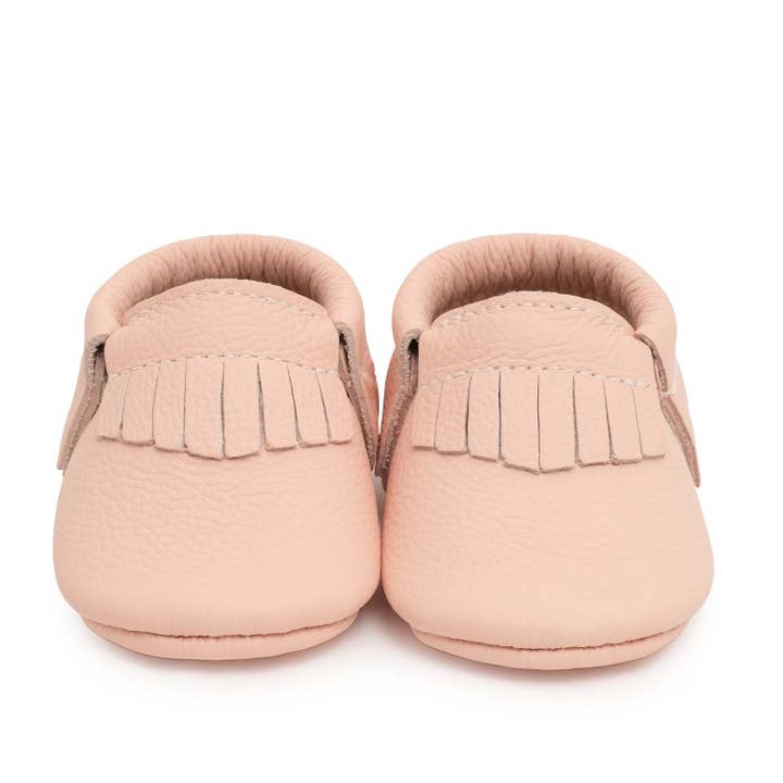 BirdRock Baby - Wholesale Moccasins - Kids - Desert Rose Baby Moccasins1