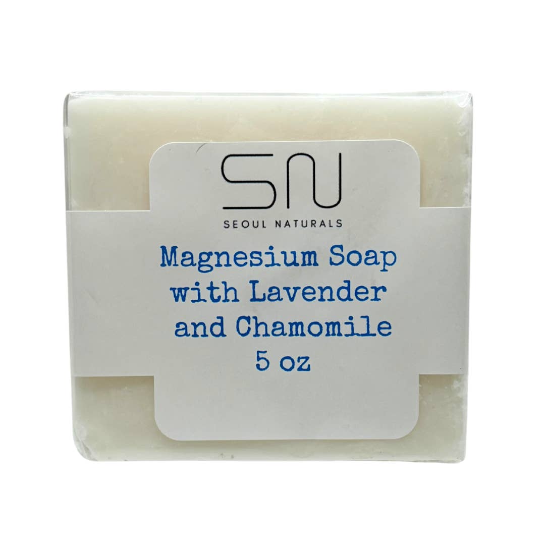 Seoul Naturals - Wholesale Bar Soap - Magnesium Soap with Lavender and Chamomile - Wholesale