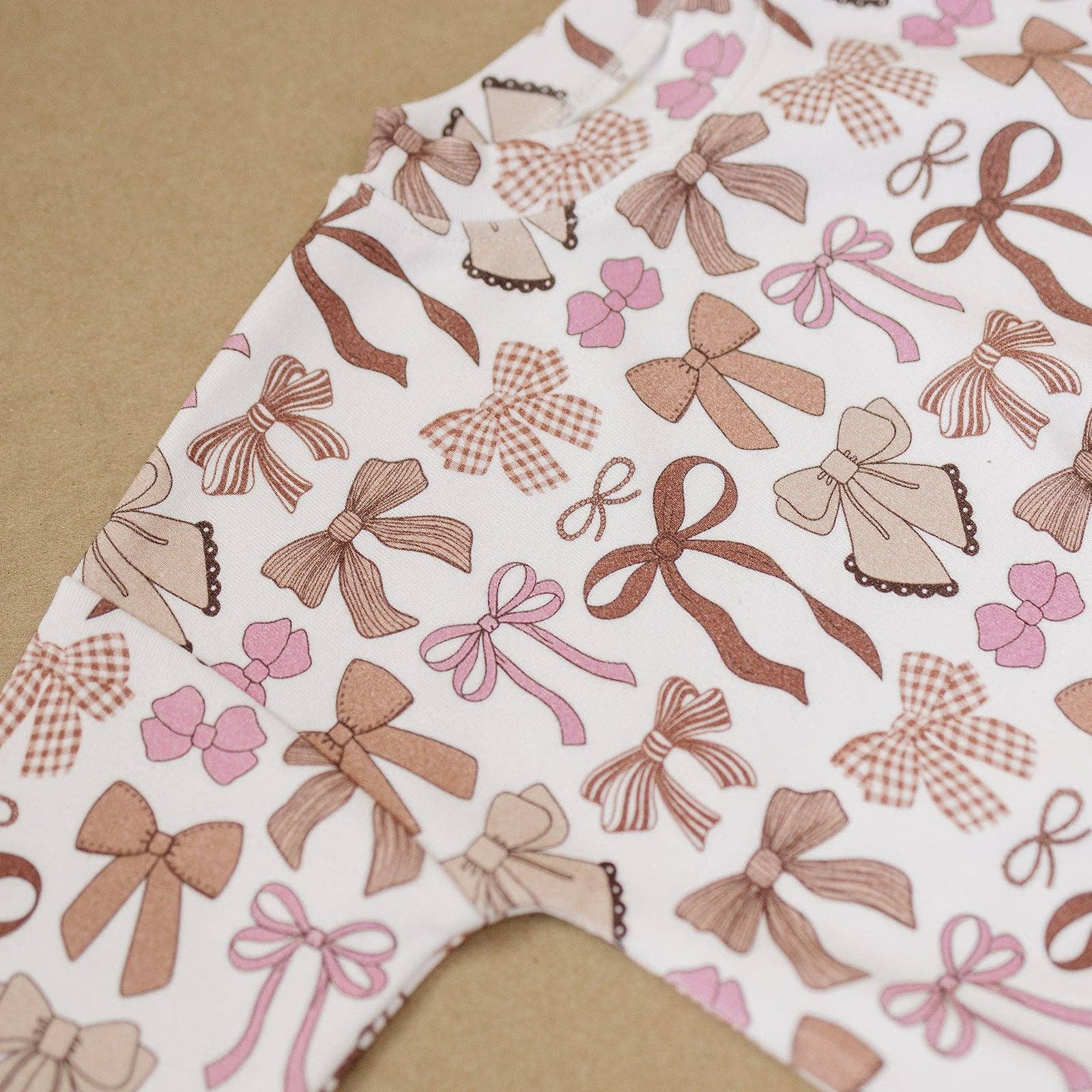 Lucky Panda Kids - Wholesale Top & Pant Set - Kids - Jogger Set | Mocha Bows8