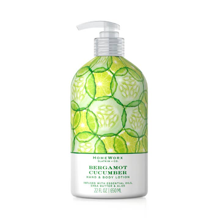 Bergamot Cucumber Hand & Body Lotion for wholesale by HomeWorx by Slatkin + Co.