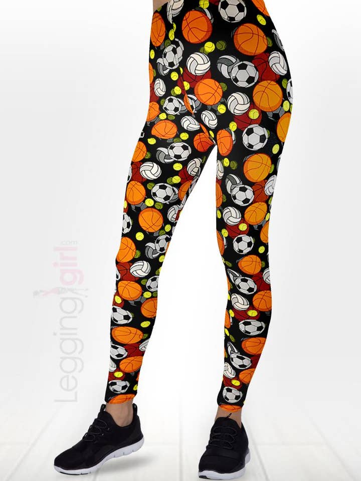 Leggings de mode gris Bounce pour femmes pour la vente par LeggingGirl.com