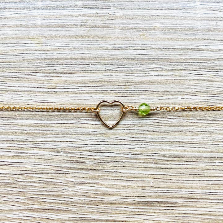 YSIE - Wholesale Bedelarmbandje - Geboortesteenarmband Mijn Hart9