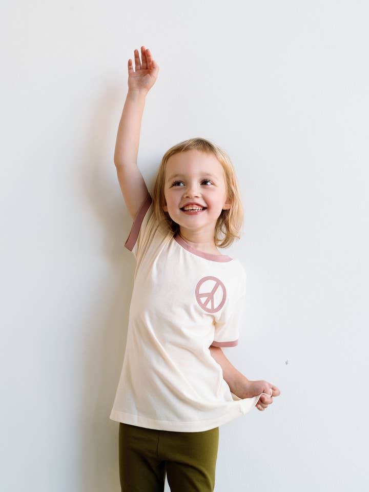 Polished Prints - Wholesale Screen Printed T-Shirt - Kids - Peace Toddler T-Shirt, Kids Shirts Graphic Tees