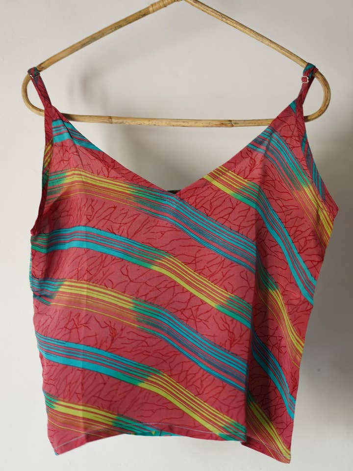 Annahmol - Wholesale Camisole - Women's - Vintage Silk Zero-Waste Cami40