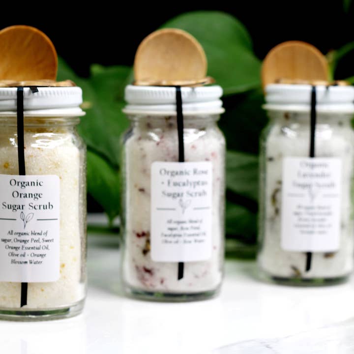 Three Witches Tea Shop – Großhandel Körperpeeling – Bio-Rosen+Eukalyptus-Zuckerpeeling3