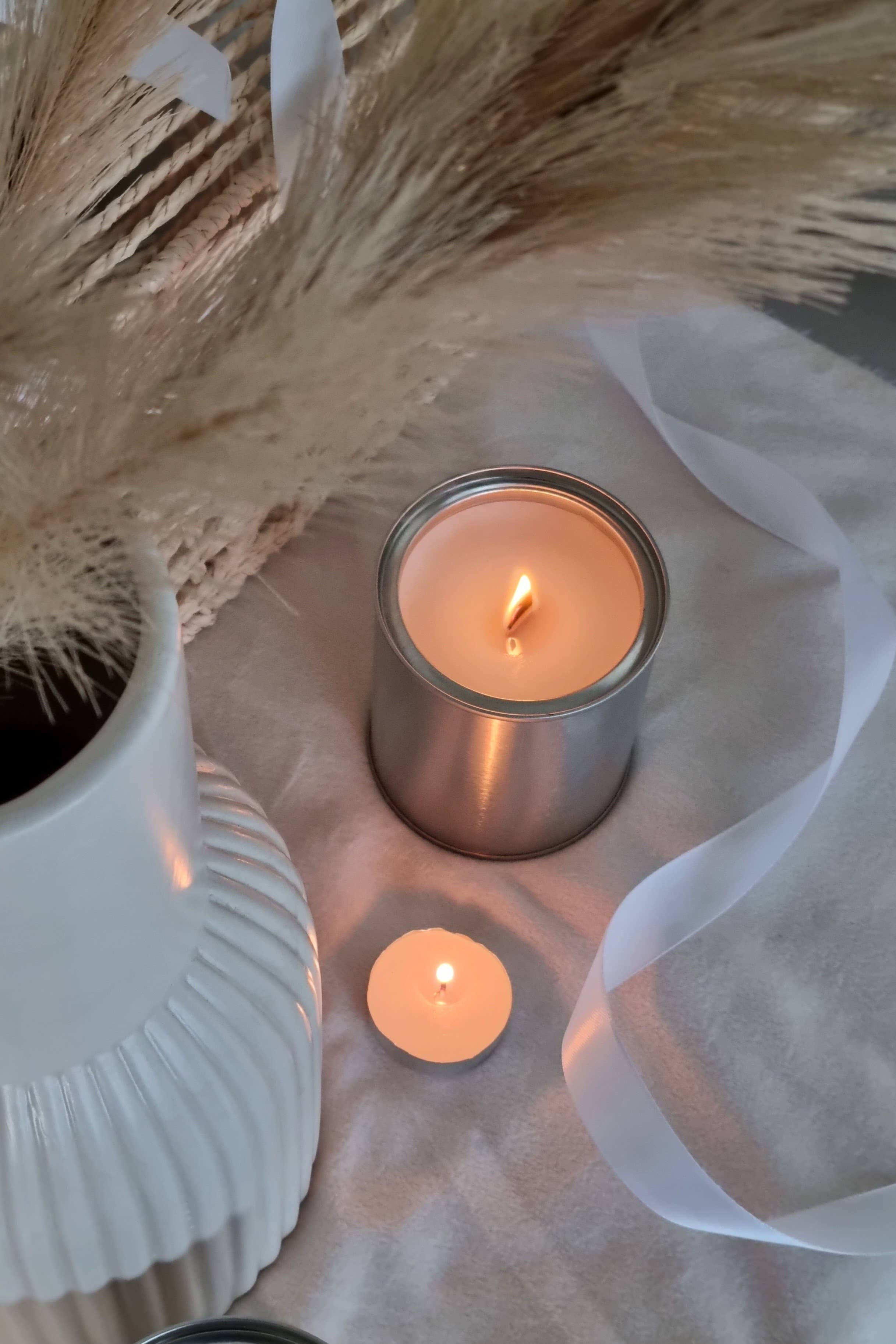 JaaM – wholesale Travel candles – Fresh Linen Wood Wick Candle Fresh Clean Scented Candle3