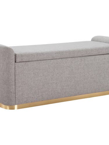 Banco de almacenamiento Dobo gris para venta al por mayor de Zuo Modern