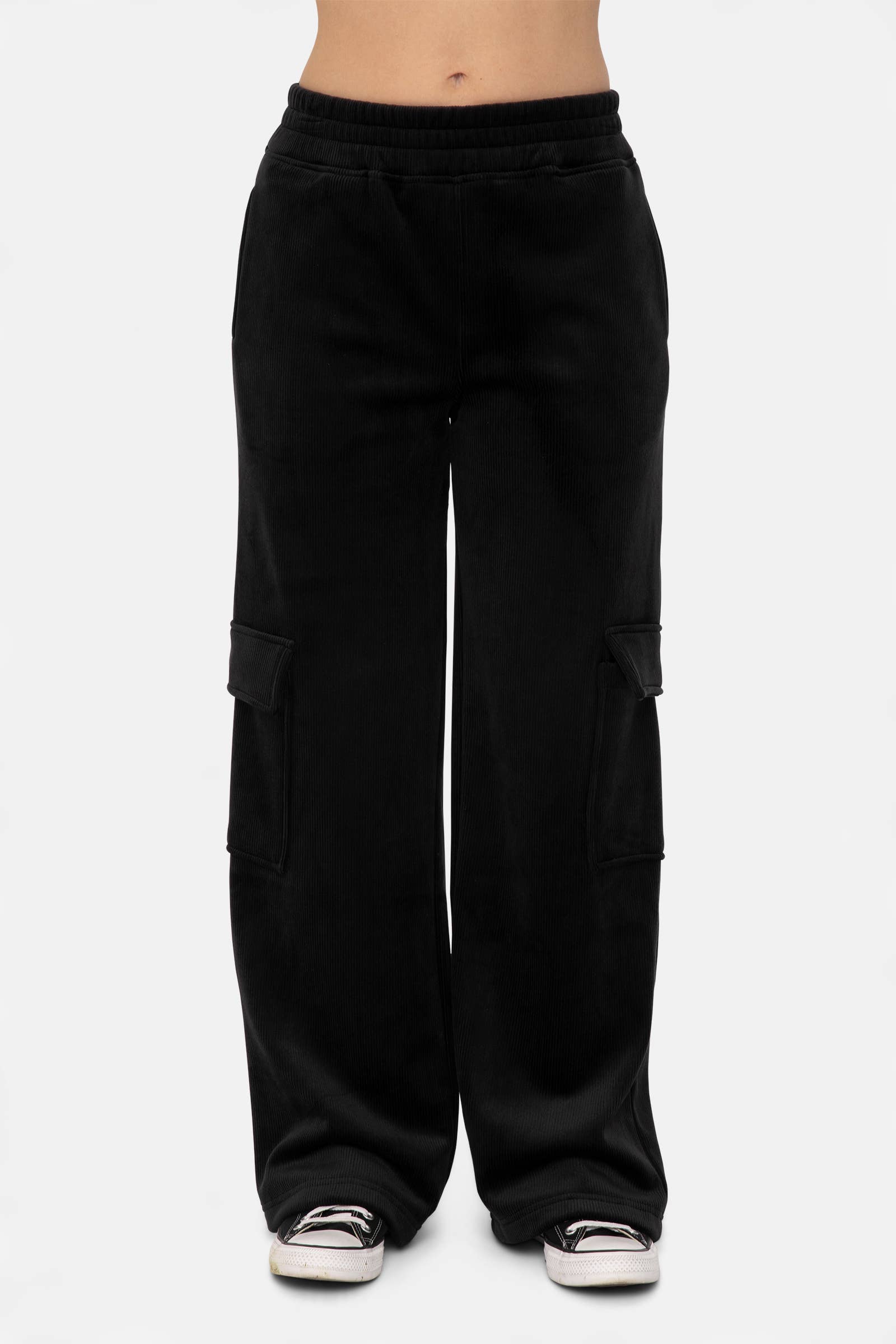 Mono B - Wholesale Pants - Women's - Soft Luxe Corduroy Cargo Pants0