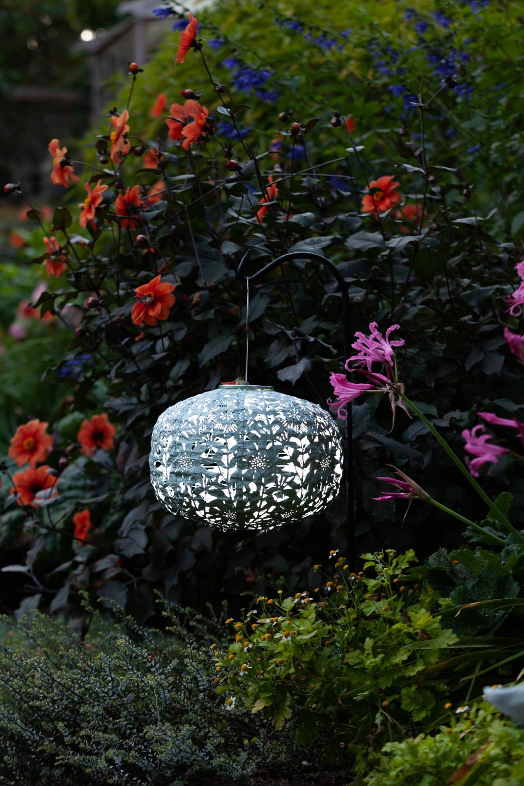 Allsop Home & Garden - Wholesale Outdoor/Lawn Light - Stella Square Sunflower 11" Solar Lantern - Sage22