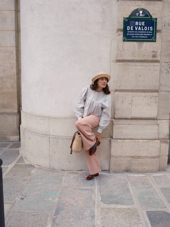 Rouri - Wholesale Pants - Women's - Pants Riley Pink4