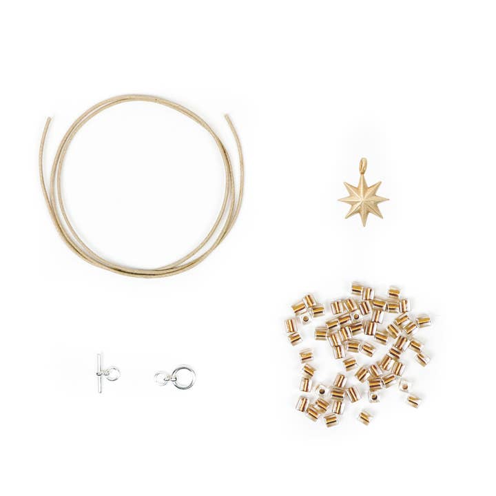 DIY BRACELET KIT - BRONZE SINGLE - ESTRELLA for wholesale by Cielomar Jewelry
