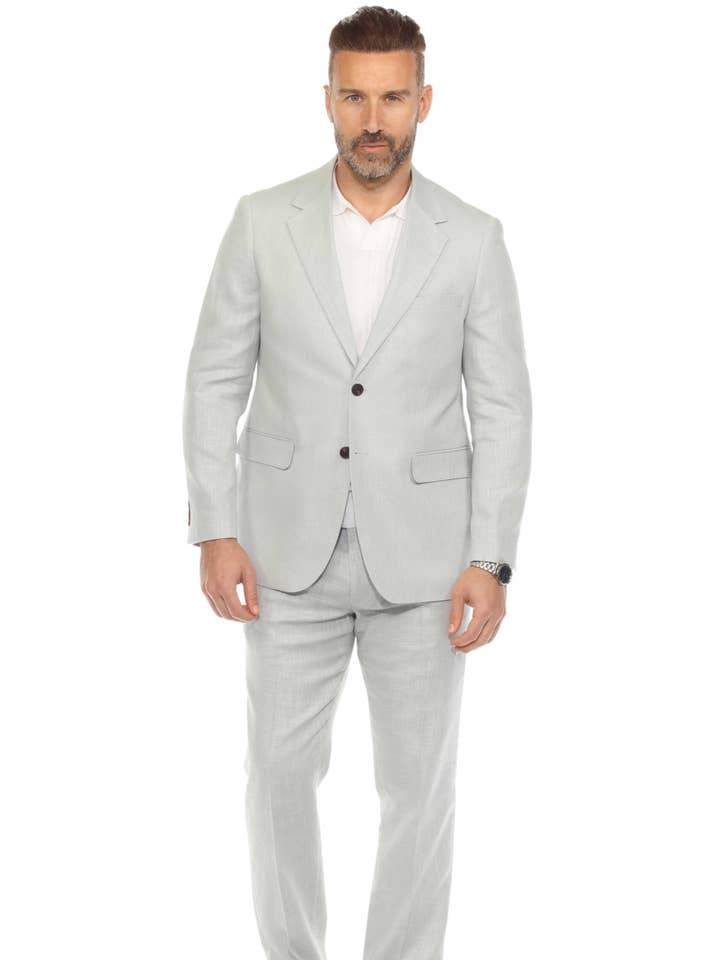 Mojito Reserve Herretekstureret Linnedblanding Jakkesæt for engroshandel hos MOJITO COLLECTION