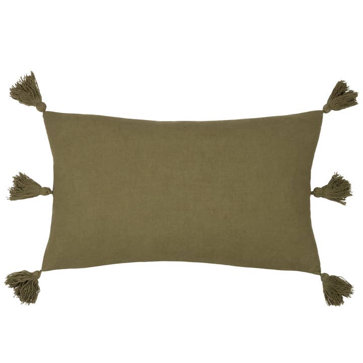 Folis Cushion Khaki for wholesale on Faire