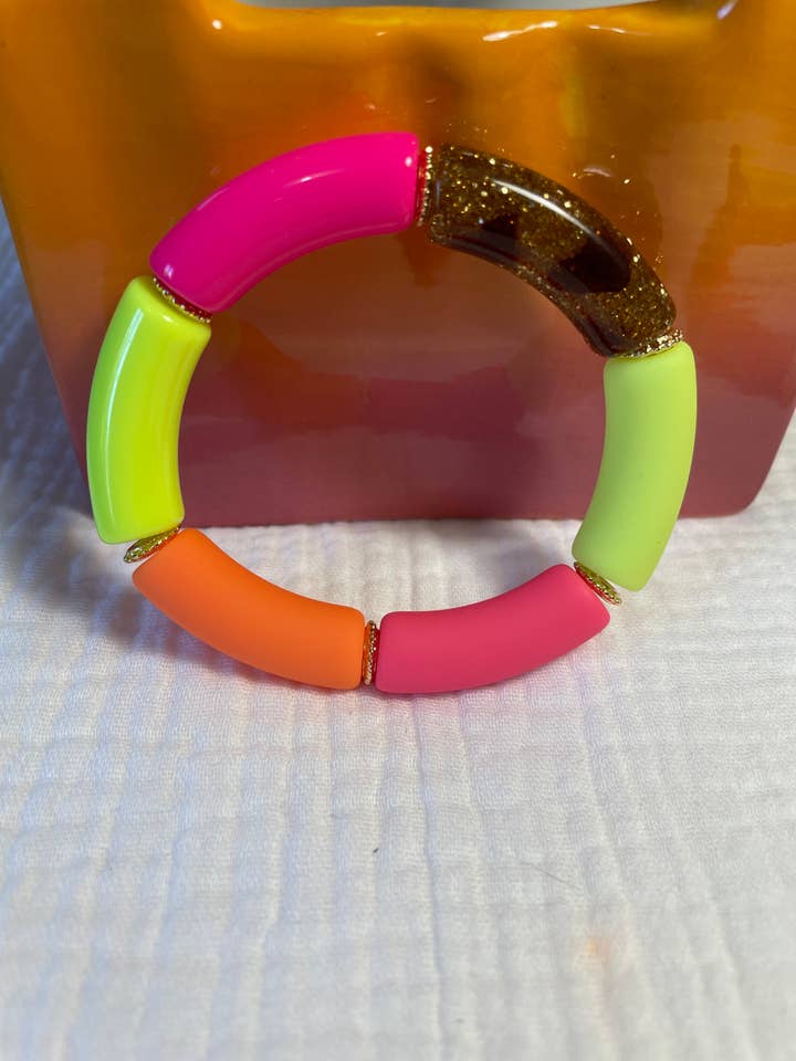 Bracelet Mila Or Léo X Fluo pour la vente par Julaè bijoux