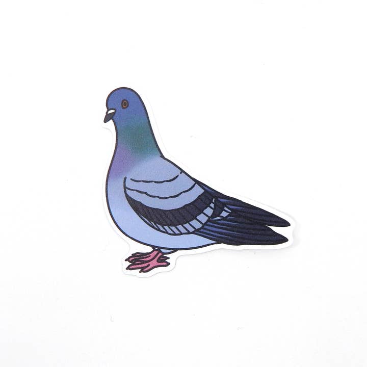 Bri Larson Art - Wholesale Sticker - Pigeon Sticker1