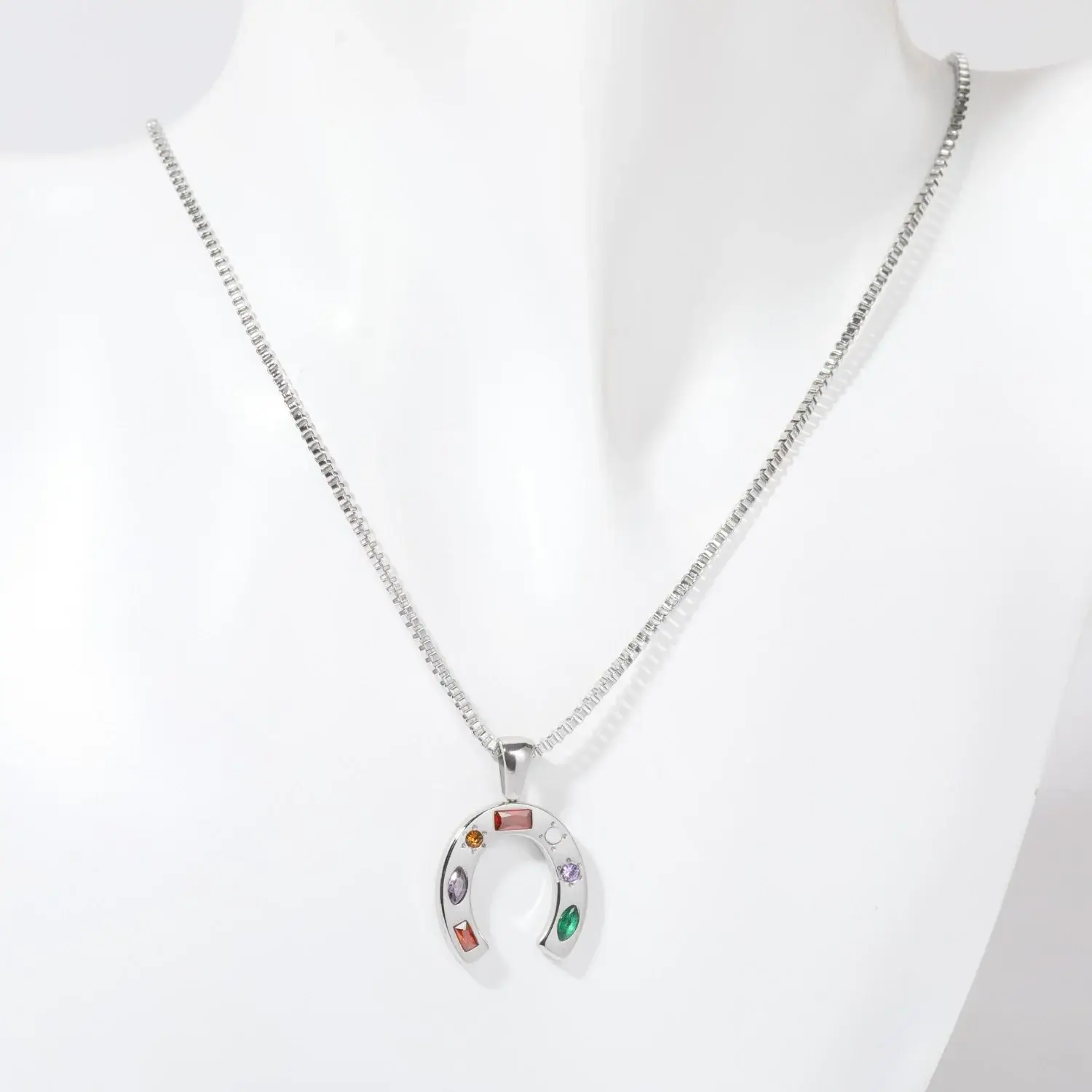 Gooddiy - Wholesale Pendant/Charm Necklace - Sun Moon Stainless Steel Plating 18k Gold Plated wholesale1