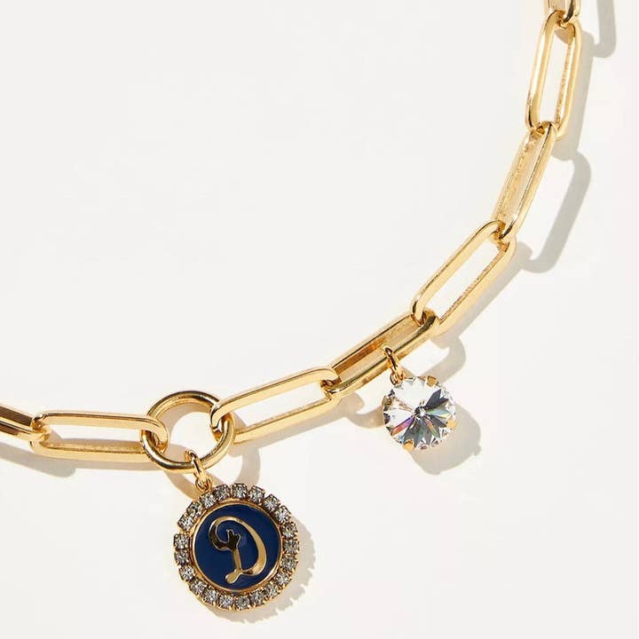 TOVA - Wholesale Pendant/Charm Necklace - Statement Monogram Necklace