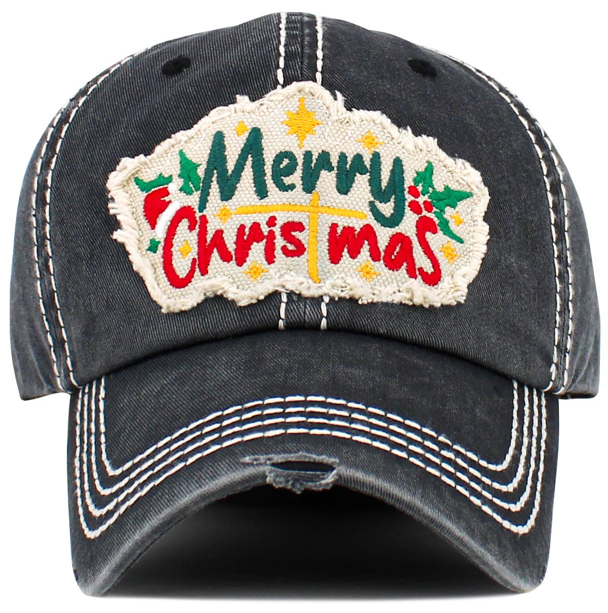 KBETHOS - Venta al por mayor Gorra de béisbol - Mujer - Gorra vintage de feliz Navidad0