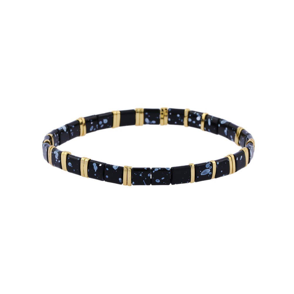 Mio Queena – Engroshandel Perlearmbånd – 5 mm TILA perle armbånd med elastik - BJ60