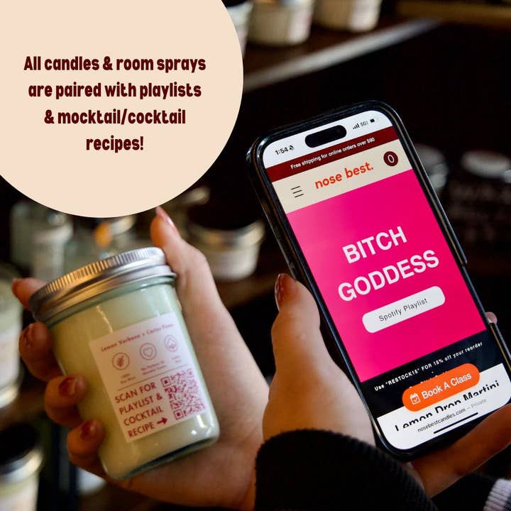 Nose Best Candles - Wholesale Jar/Filled Candle - Scorpio - Teakwood & Sand Soy Candle1