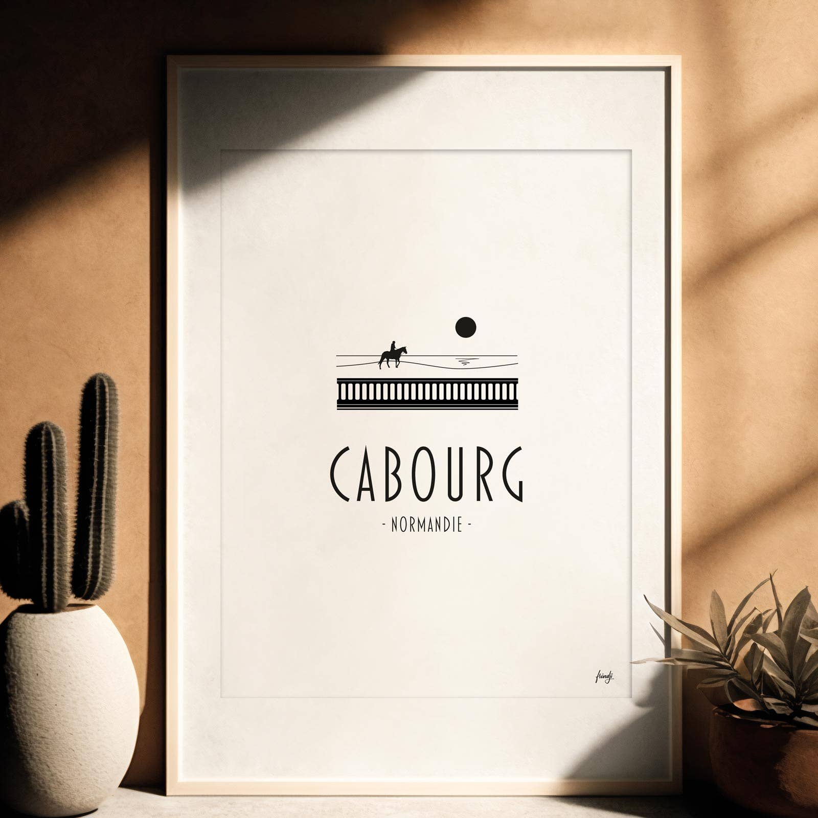 Frindji - Wholesale Poster - Cabourg City Poster1