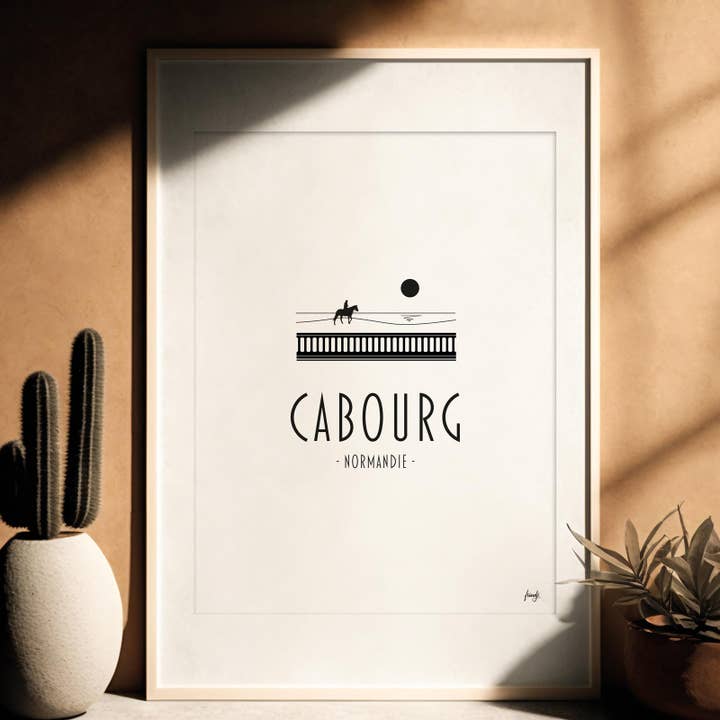 Frindji - Wholesale Poster - Cabourg City Poster1