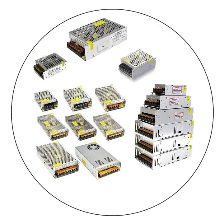 Transformador de fuente de alimentación con interruptor regular universal con controlador LED para venta al por mayor de Ledsone