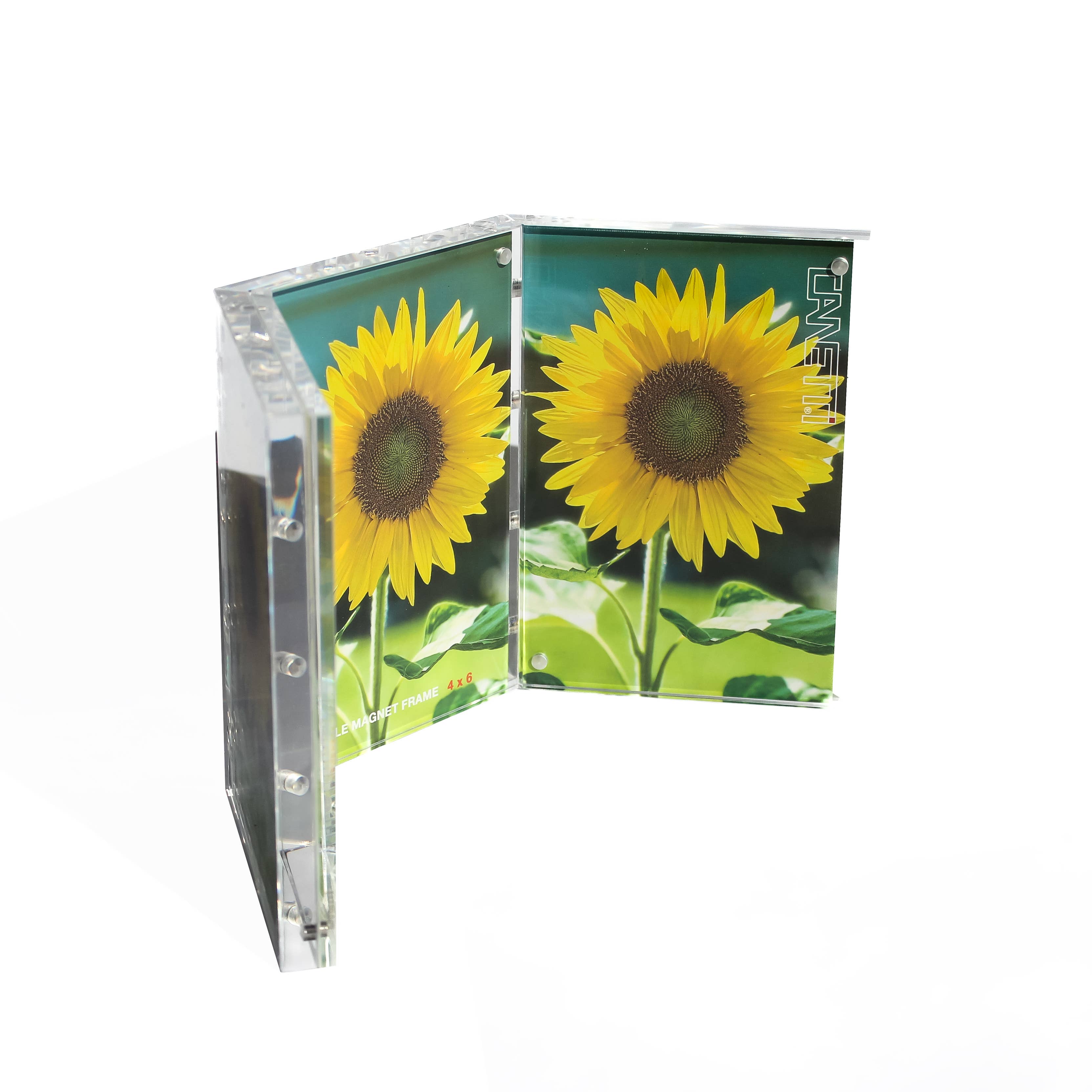 Canetti Design Group Inc. - Wholesale Picture Frame - Accordion Double & Triple Magnet Frame - Fits 4 - 6 Photos1