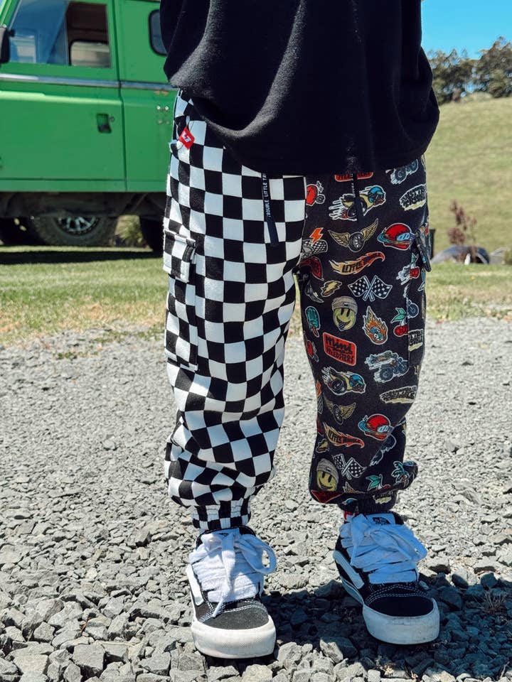 Sticker Slap Sweatpants for wholesale by Little Trouble