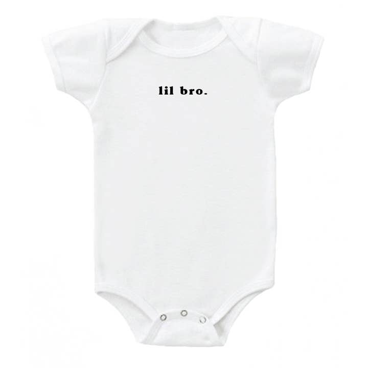 Lil Bro.' Onesie 100% organic cotton for wholesale by Cheerily Co.