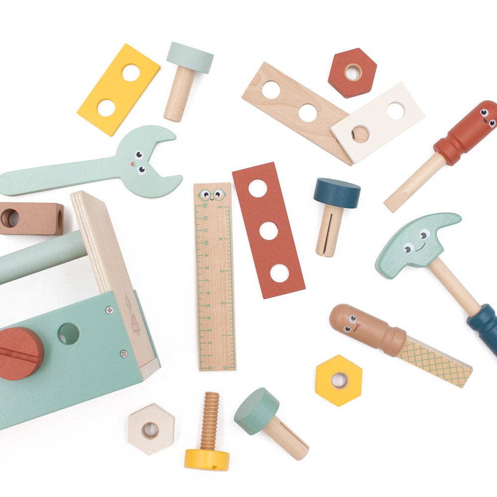 Inside Out Toys – wholesale Wood toy – Child – Tool Box / Mini Work Bench4