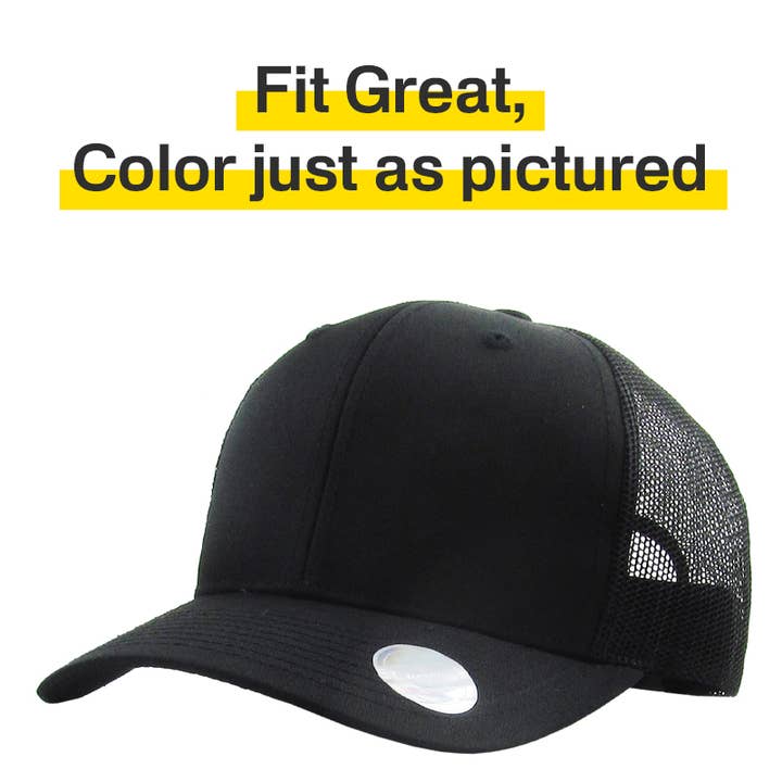 KBETHOS - Wholesale Trucker Hat - Unisex - CLASSIC 6 PANEL MESH BACK