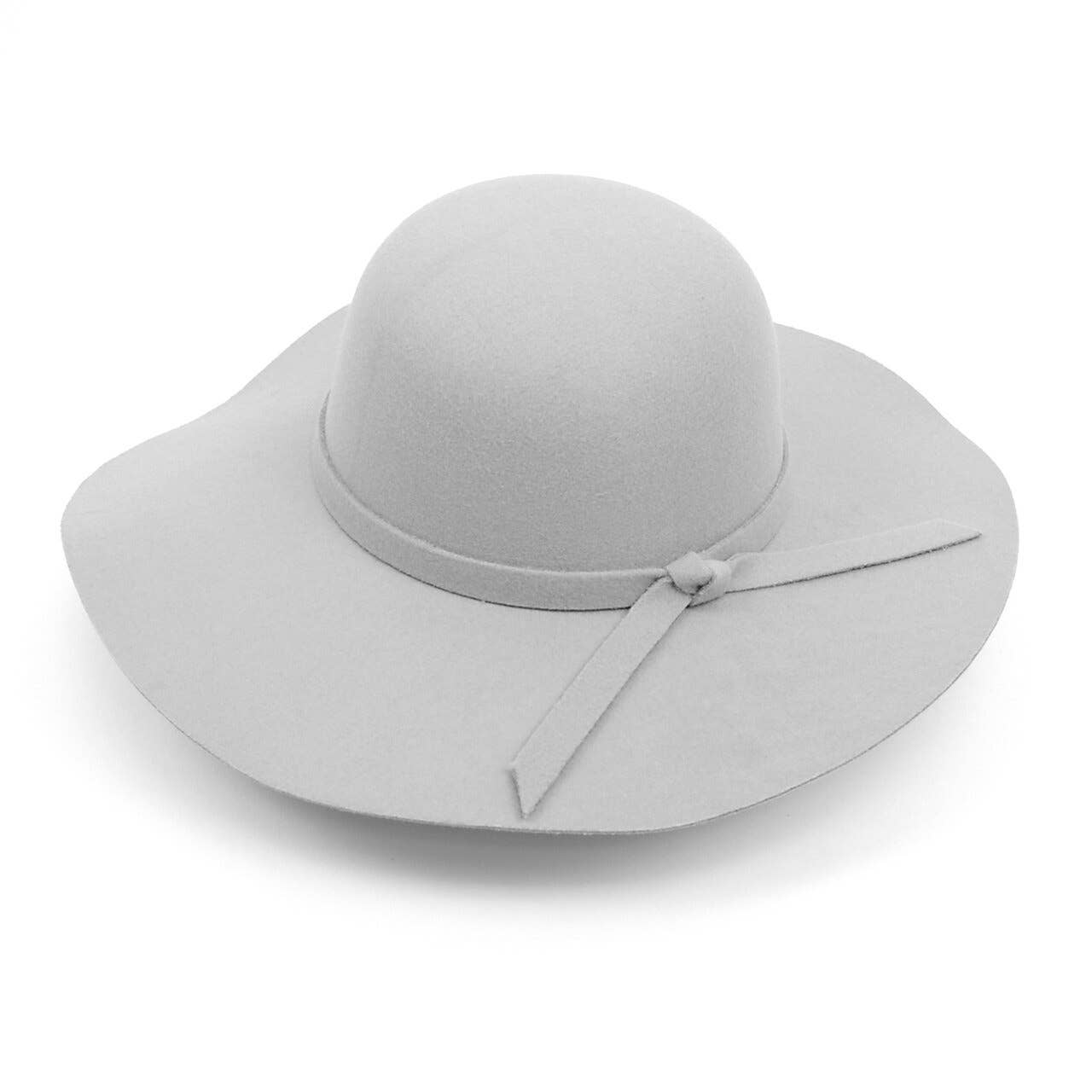 Selini New York - Wholesale Fedora - Women's - Women's Polyester Felt Floppy Wide Brim Bowknot Hat3