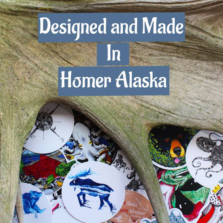 FJ Creations - Wholesale Sticker - "To Love Alaska..." JUMBO 6" Vinyl Sticker3