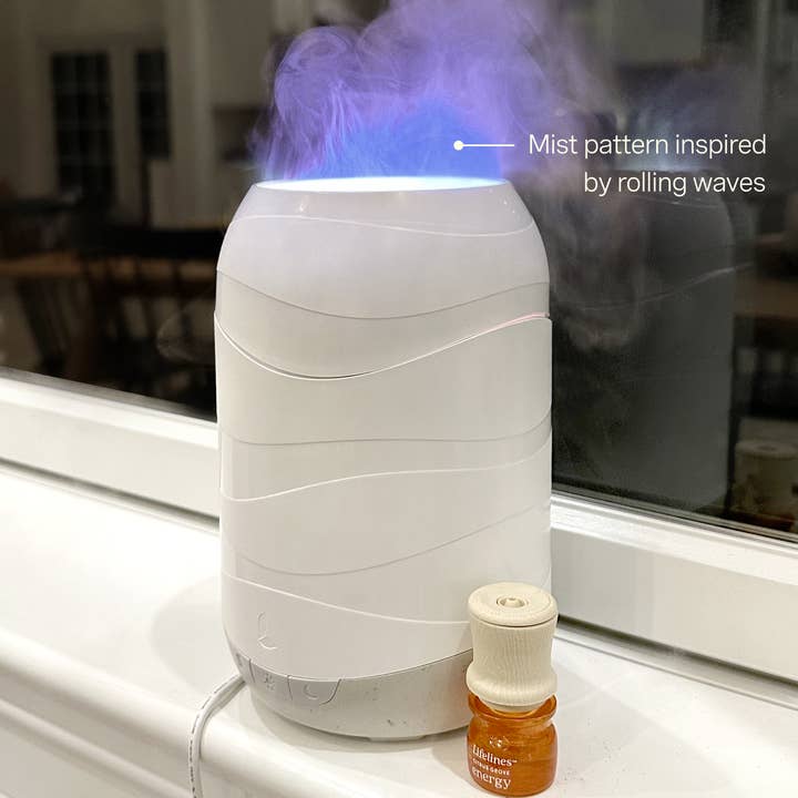Lifelines "Waves" Ultrasonic Diffuser (200ml) - Cascading for wholesale by Lifelines