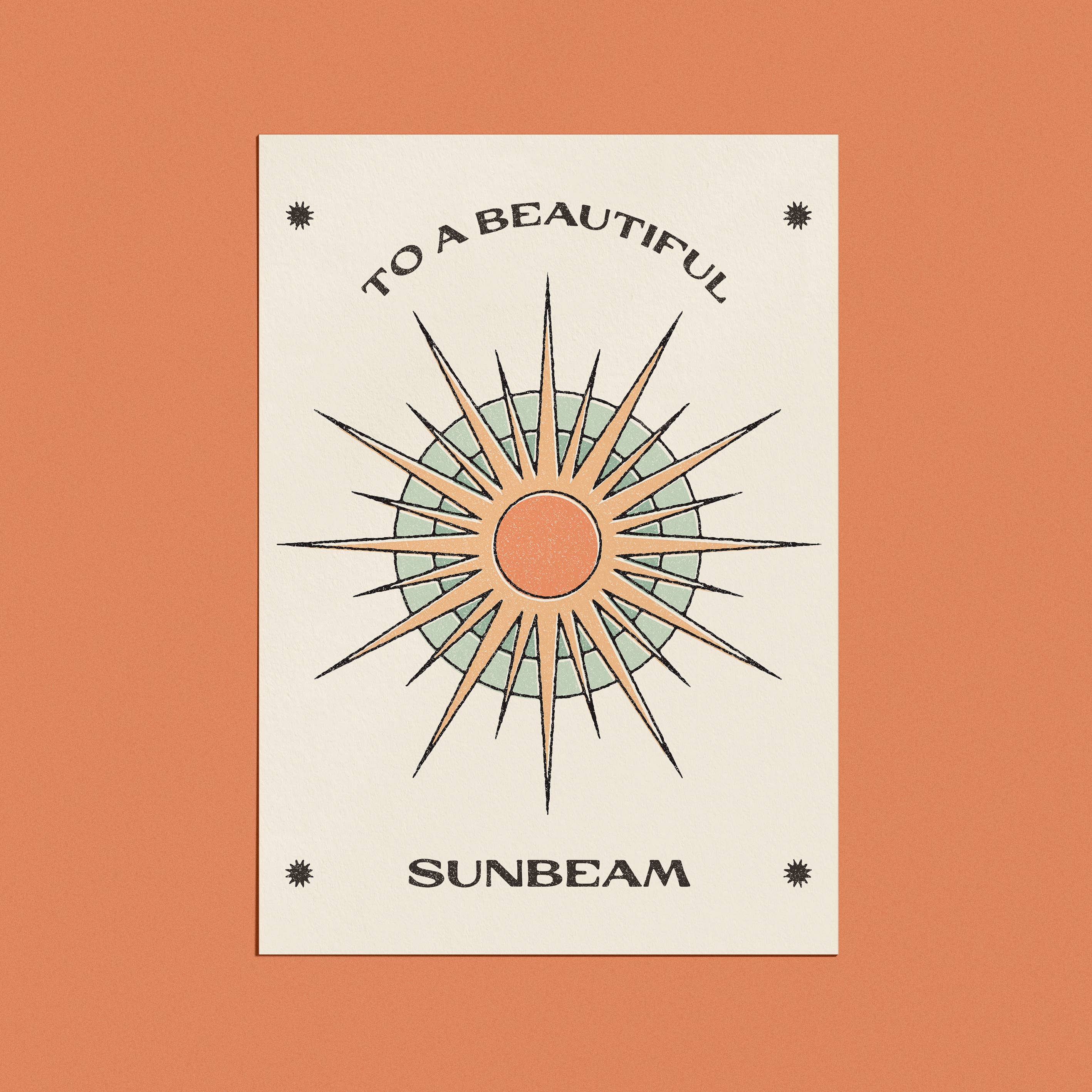 cai & jo – Engroshandel Hverdagshilsen kort – Til et smukt solstrålekort2