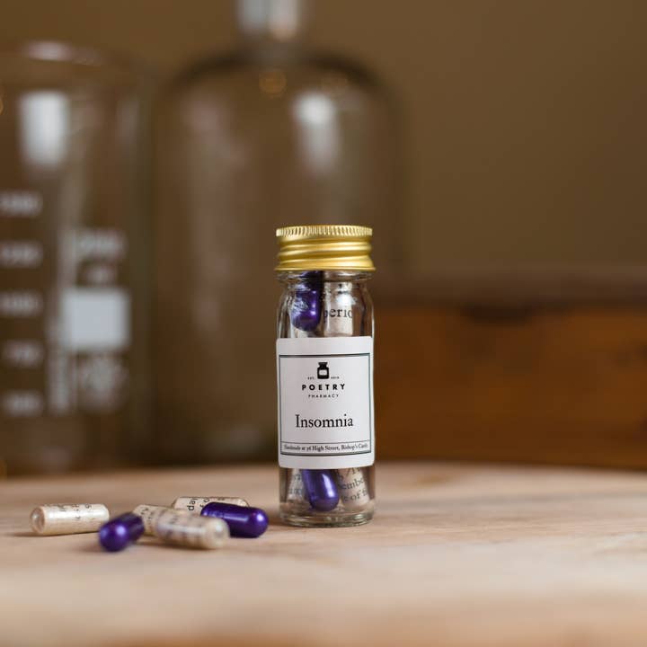 Insónia - Pílulas de Poesia (Pequenas) por atacado de Poetry Pharmacy