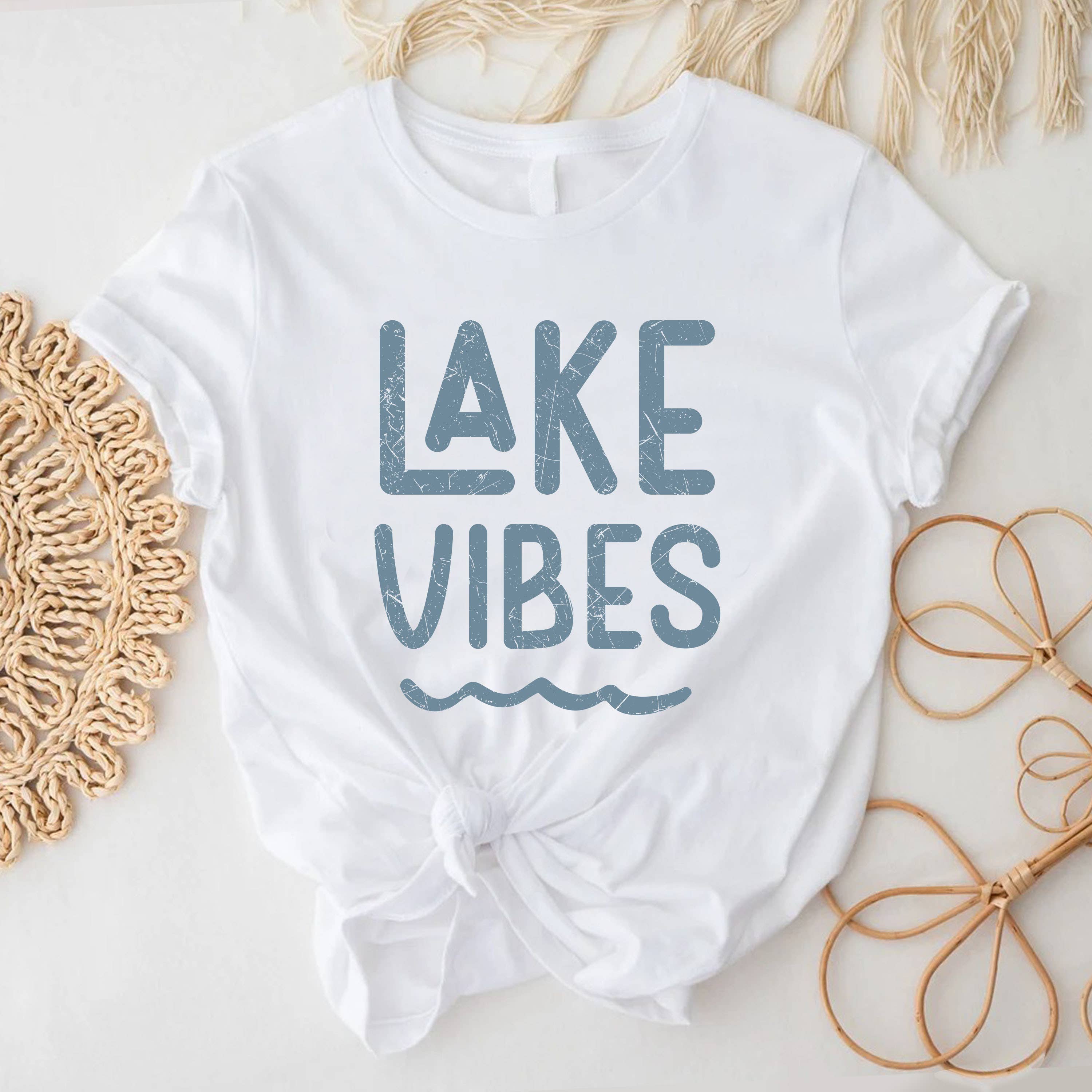 STARCHIS - Wholesale T-shirt met print - Dames - T-shirt met grafische print - Lake vibes6