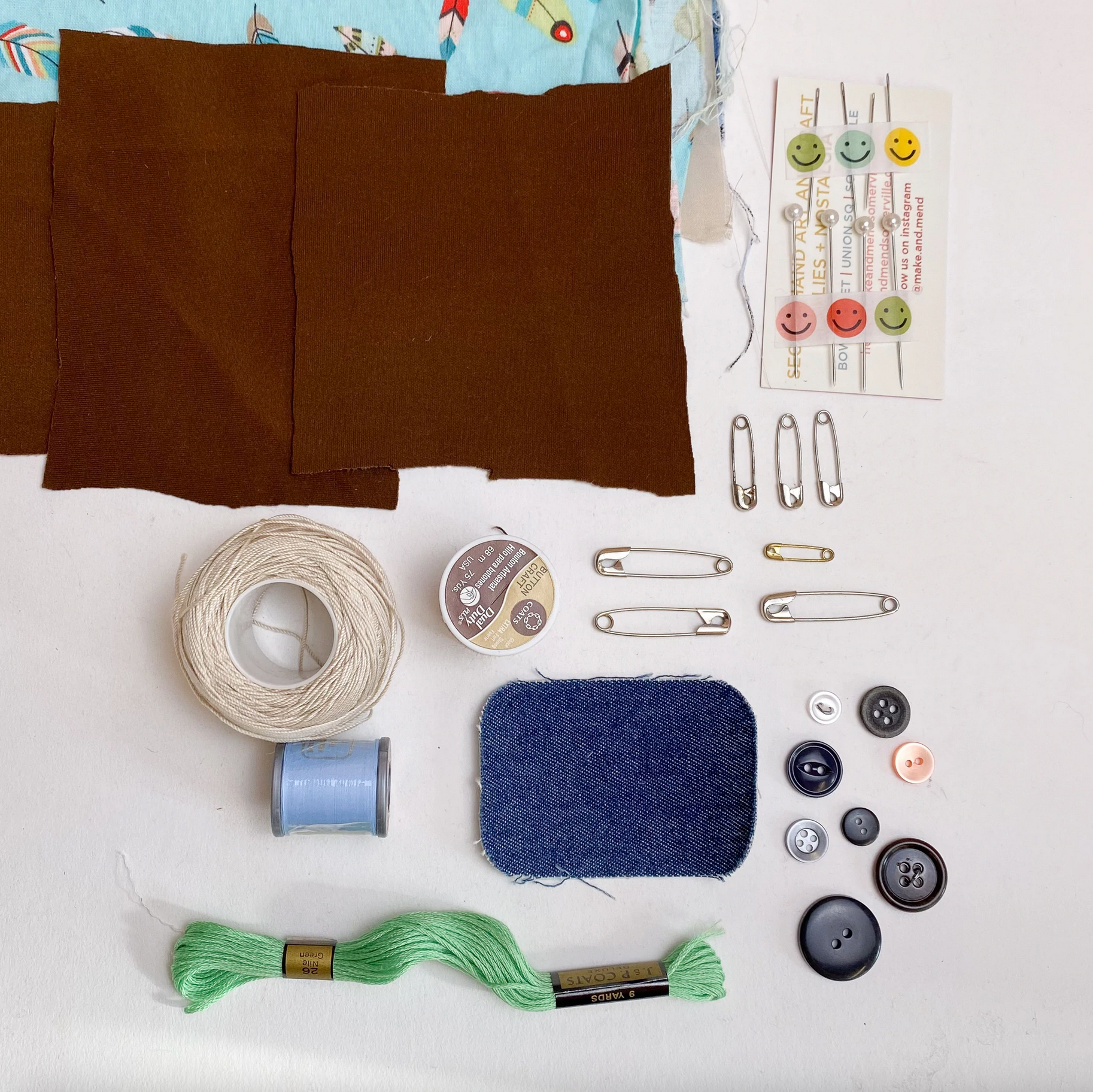 Make & Mend - Wholesale Craft Sewing Kit - Mending Kit