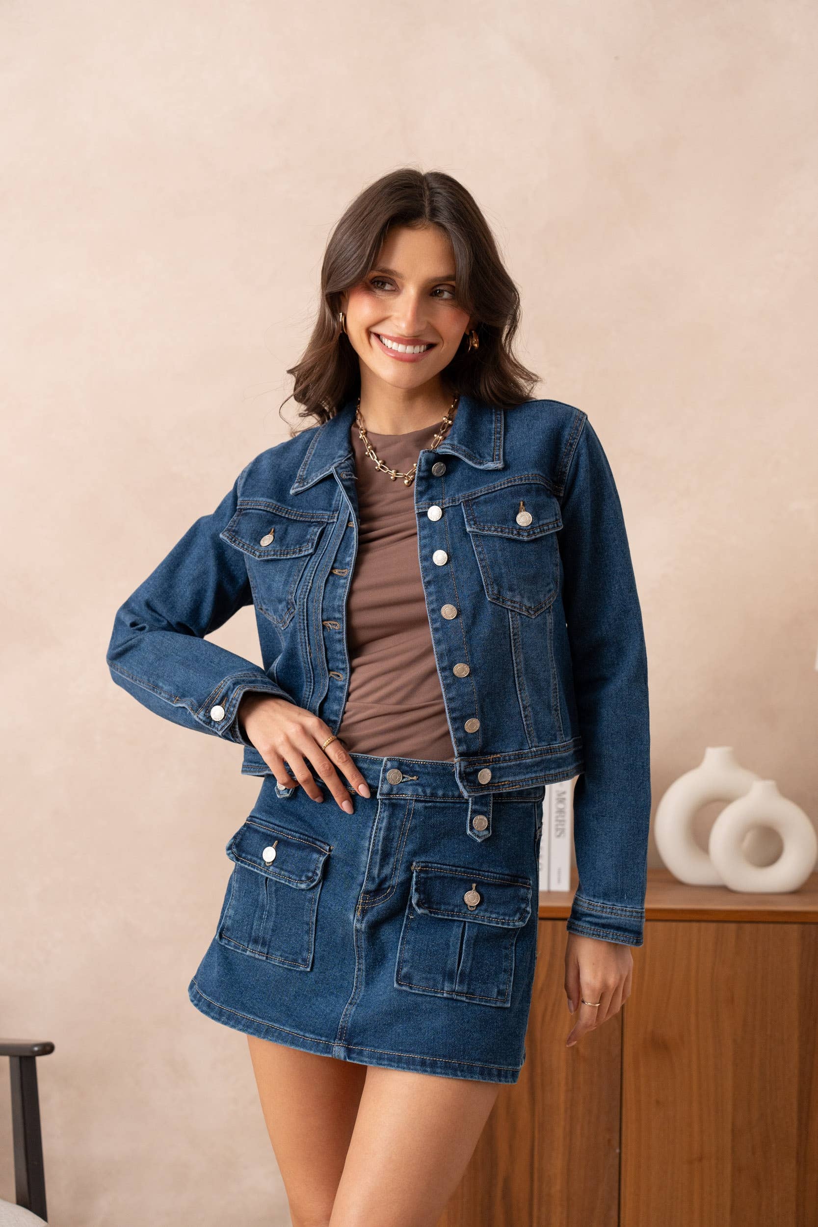 Vivid - Wholesale Denim Jacket - Women's - Denim jacket5