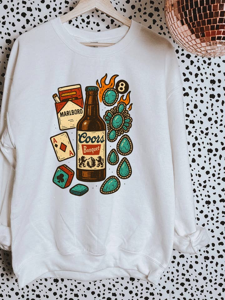 T-shirt ou Sweatshirt Essentials de Cowboy por atacado de Gunpowder and Glam Boutique