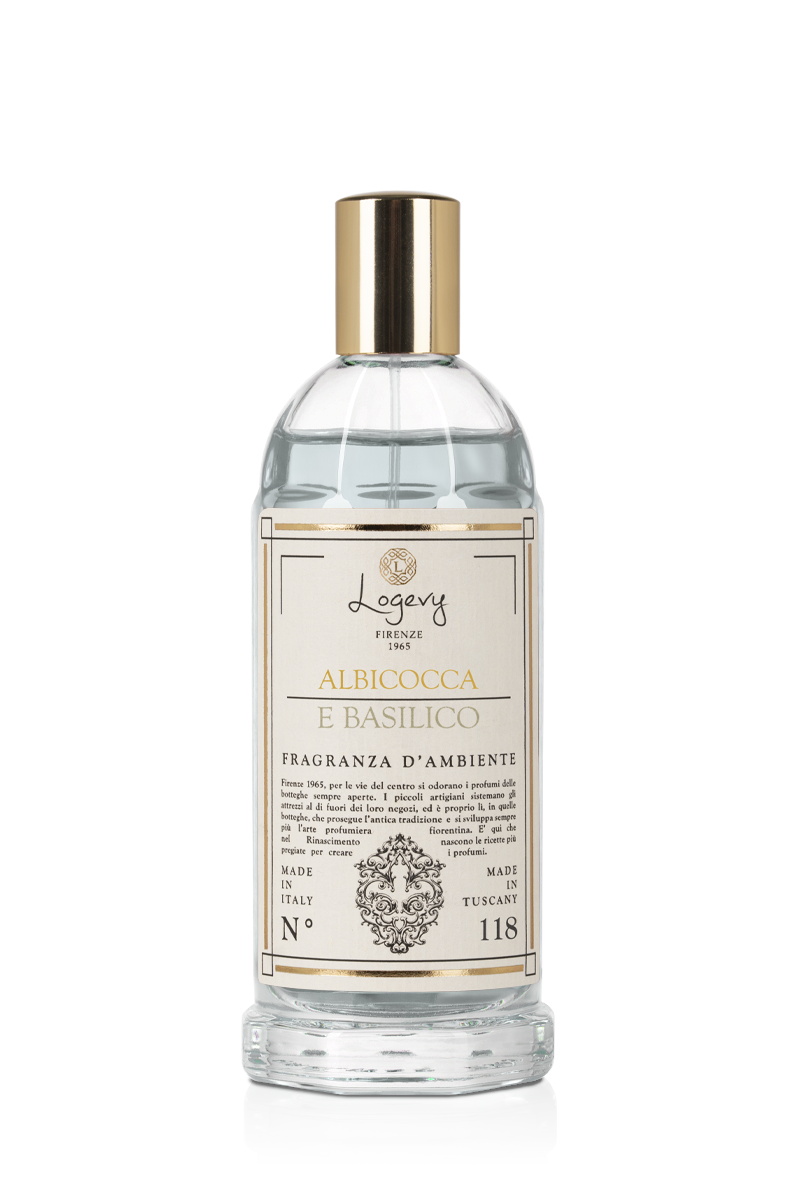 Logevy Firenze 1965 - Wholesale Room & linen spray - Apricot and Basil Room Fragrance Spray 75ml1