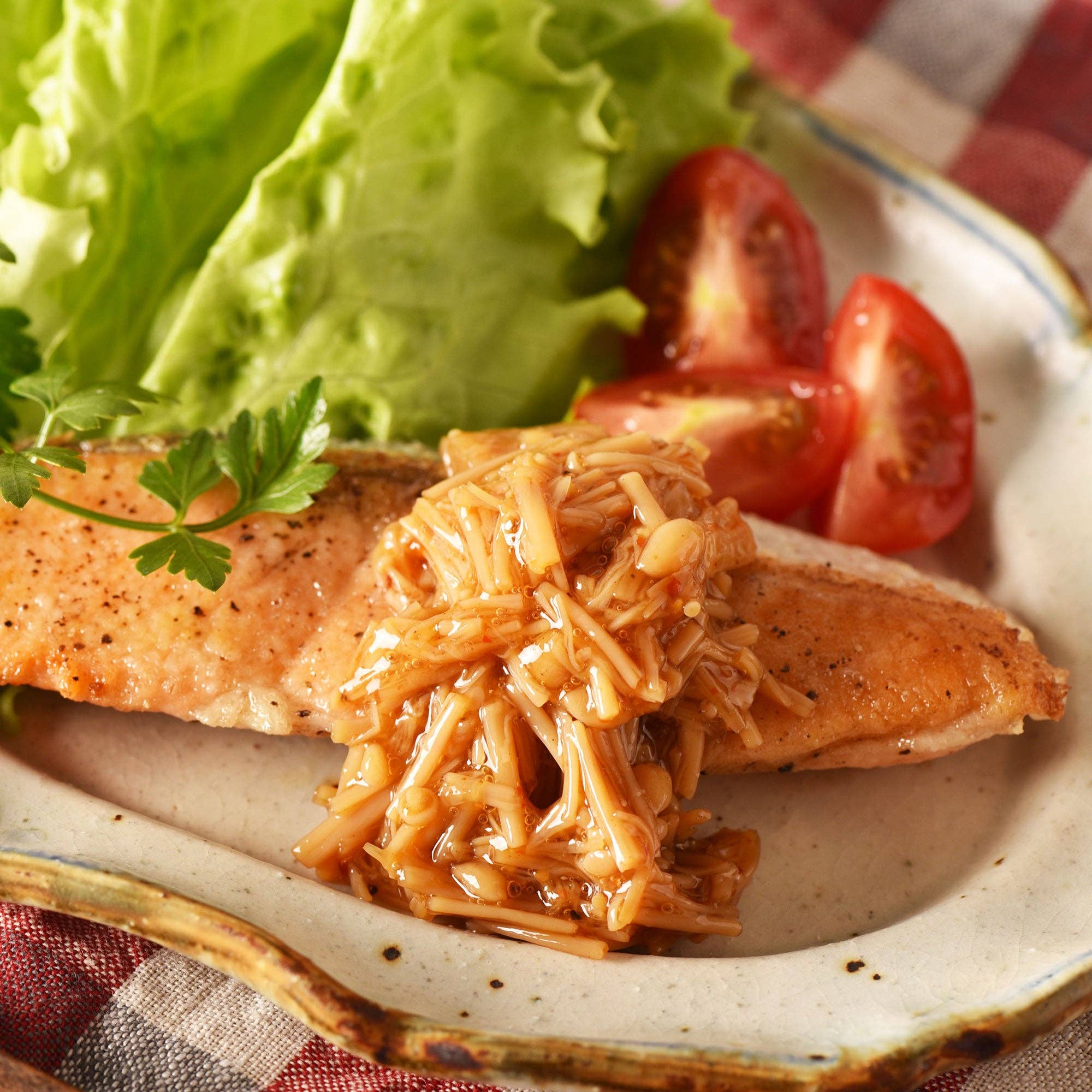 Kuze Fuku & Sons - Wholesale Sauce - ENOKI MUSHROOMS IN SAVORY UMAMI SAUCE2