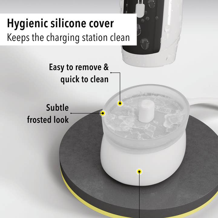 Silikoneetui til ladestationer til elektriske tandbørster for engroshandel hos Qikfresh