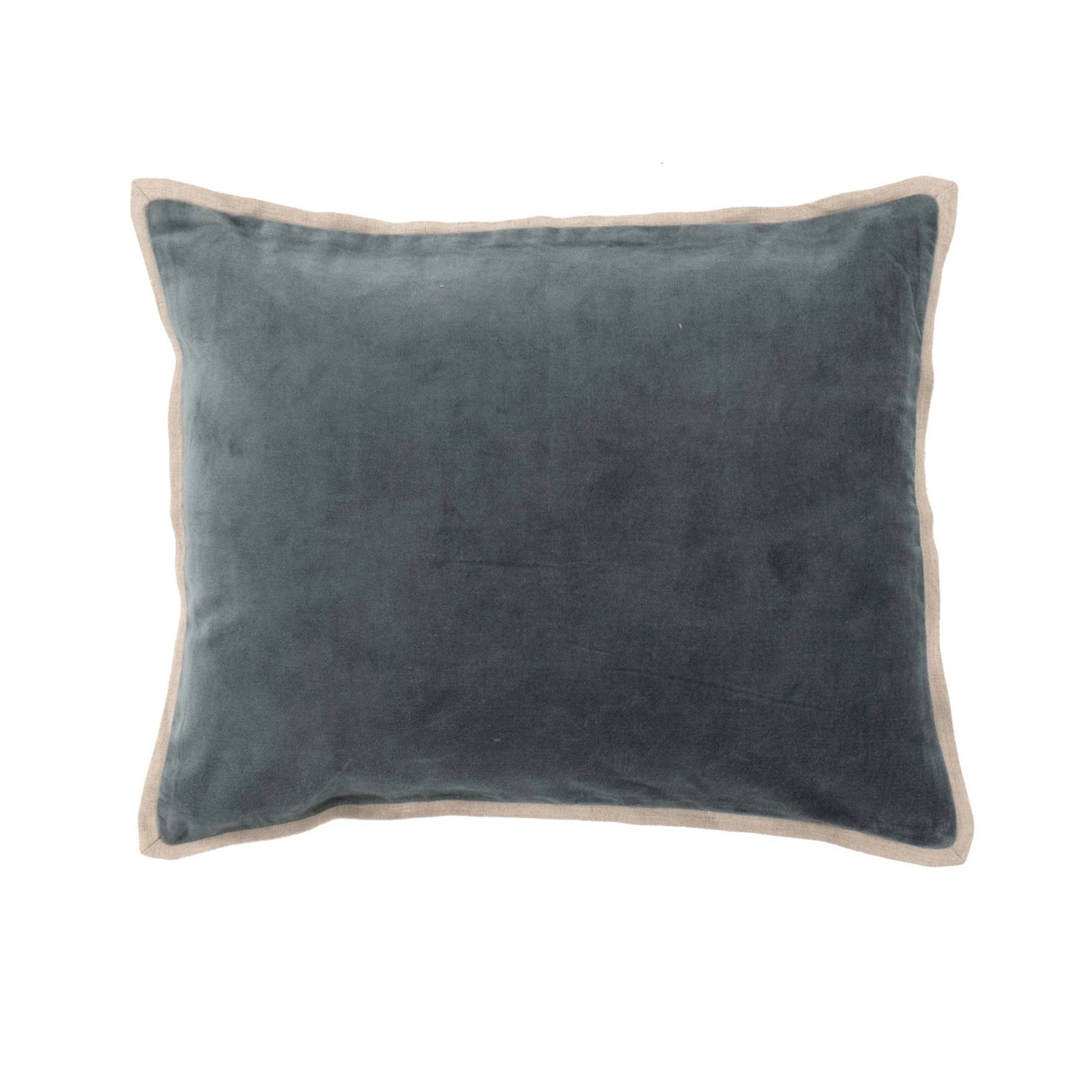 Annie Selke - Wholesale Throw Pillow Cover - Gehry Velvet/Linen Decorative Pillow Cover | Pacific1