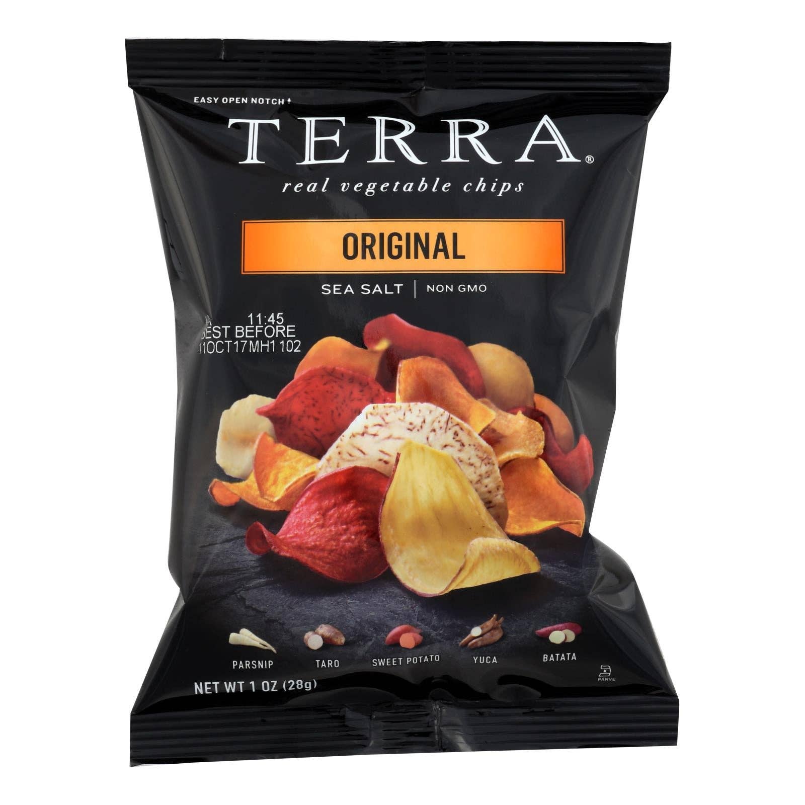 Ware Spark - Wholesale Chips - Terra Chips Exotic Vegetable Chips - Original - Case Of 24 - 1 Oz.0